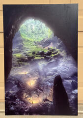 Ascent to the Garden of Edam - 20x30 Dye Infused RAW Aluminum