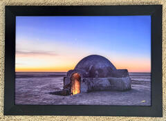 Dawn on Tatooine - 12x18 Dye Infused RAW Aluminum