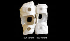 Top View Comparison of two variants of the NASA Nikon F3 Thermal Blankets