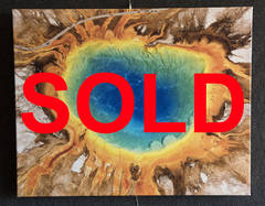 The Grand Prismatic - 24x30 - Fine Art Canvas