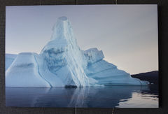 The Ice Temple - 40x60 - Dye Infused RAW Aluminum