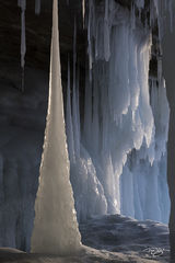 Ice Stalagmite