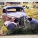 40x54 - The Forgotten Coupe - Dye Infused RAW Aluminum