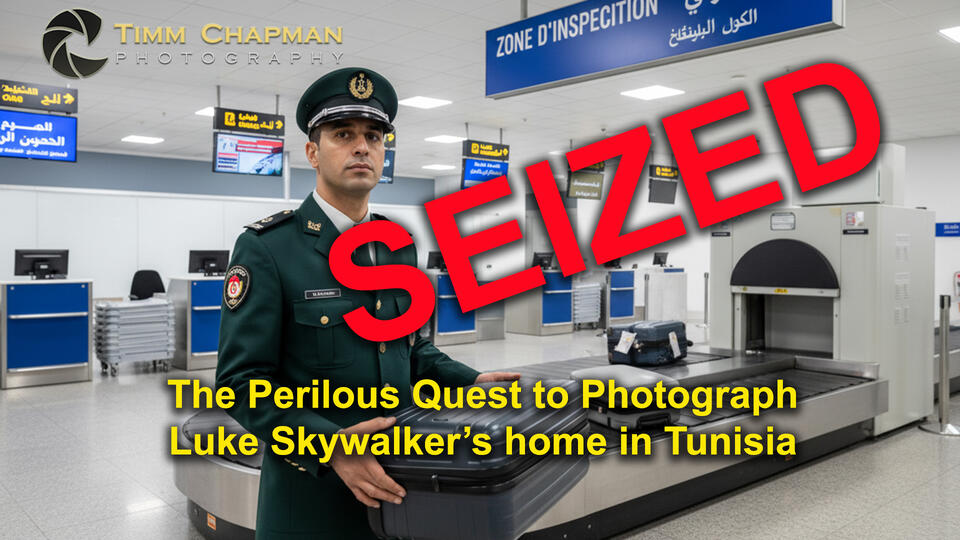 The many challenges in photographing the original Star Wars sets in Tunisia