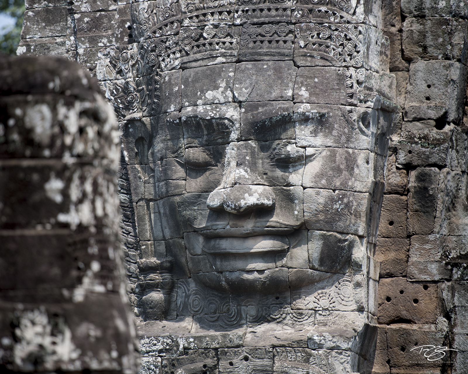 At Peace Avalokiteshvara is at peace; alone with his thoughts
