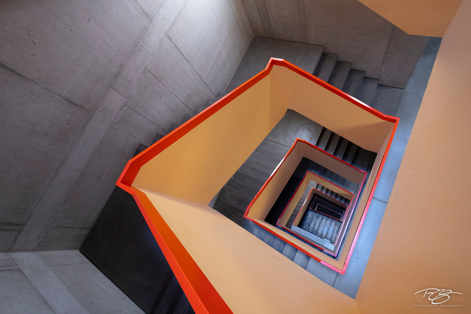 High Anxiety I love the visual exercise of this architectural marvel. Add in the bold use of primary colour and the result is an abstract...
