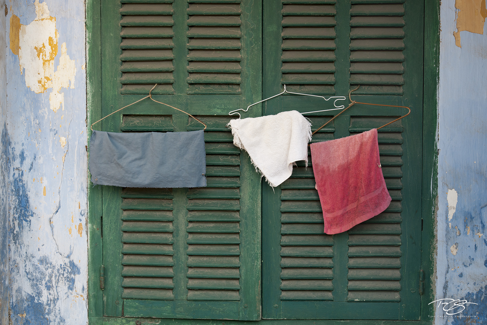 Hung out to Dry The ancient trading port of Hoi An is alive with colour on many of the weathered buildings.