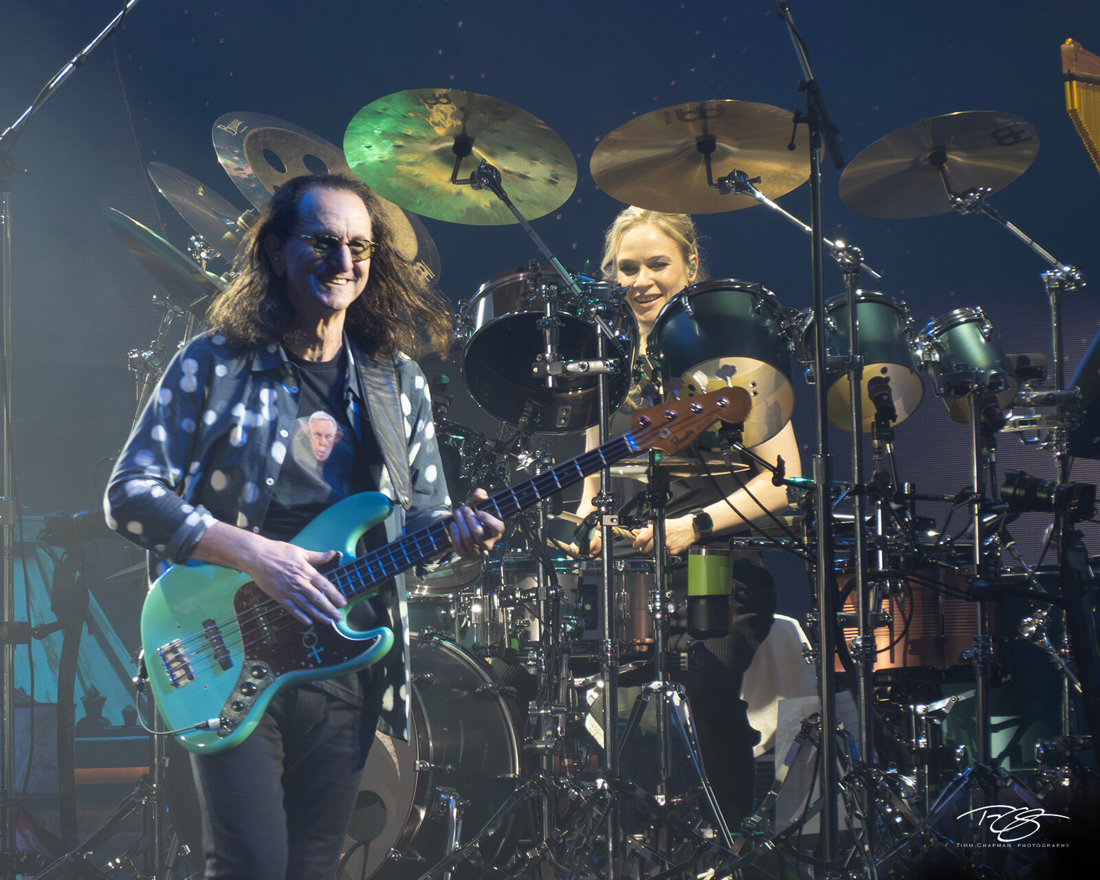 Job Well Done After taking on the unenviable challenge of sitting in the seat once occupied the late Neil Peart, drummer Anika Nilles silences...