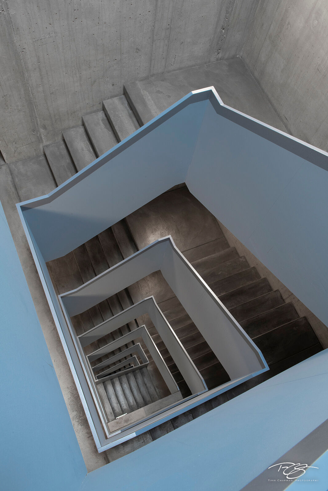 Stairing into the Abyss I love the visual exercise of this architectural marvel. Add in the bold use of primary colour and the result is an abstract...
