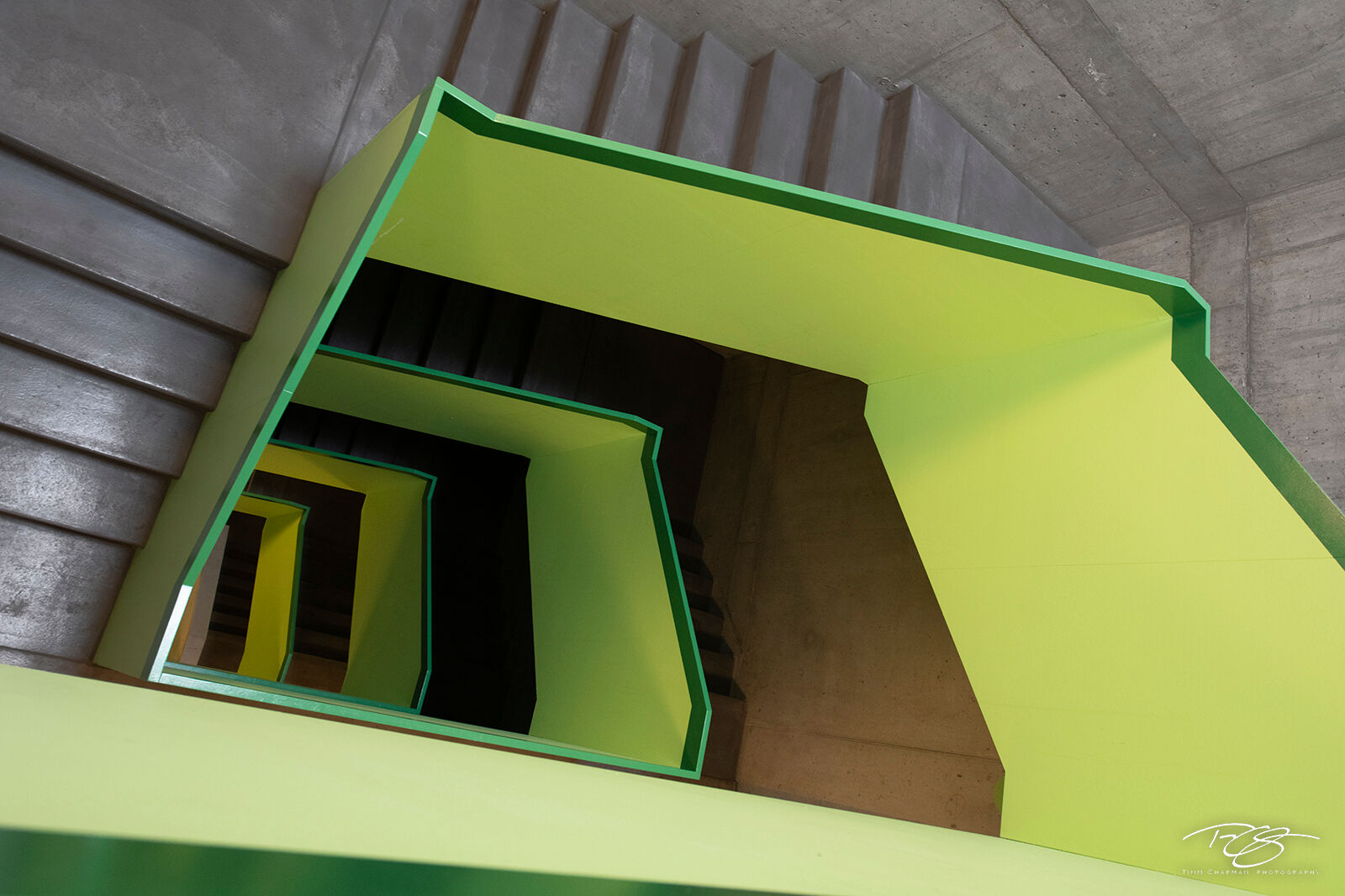 Sub-lime I love the visual exercise of this architectural marvel. Add in the bold use of primary colour and the result is an abstract...